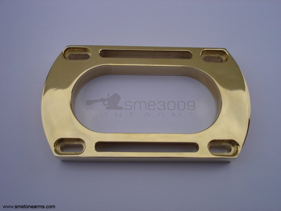 SME 3009 3012 & Series III Bronze P1 Bed Plate Spacer - Click Image to Close