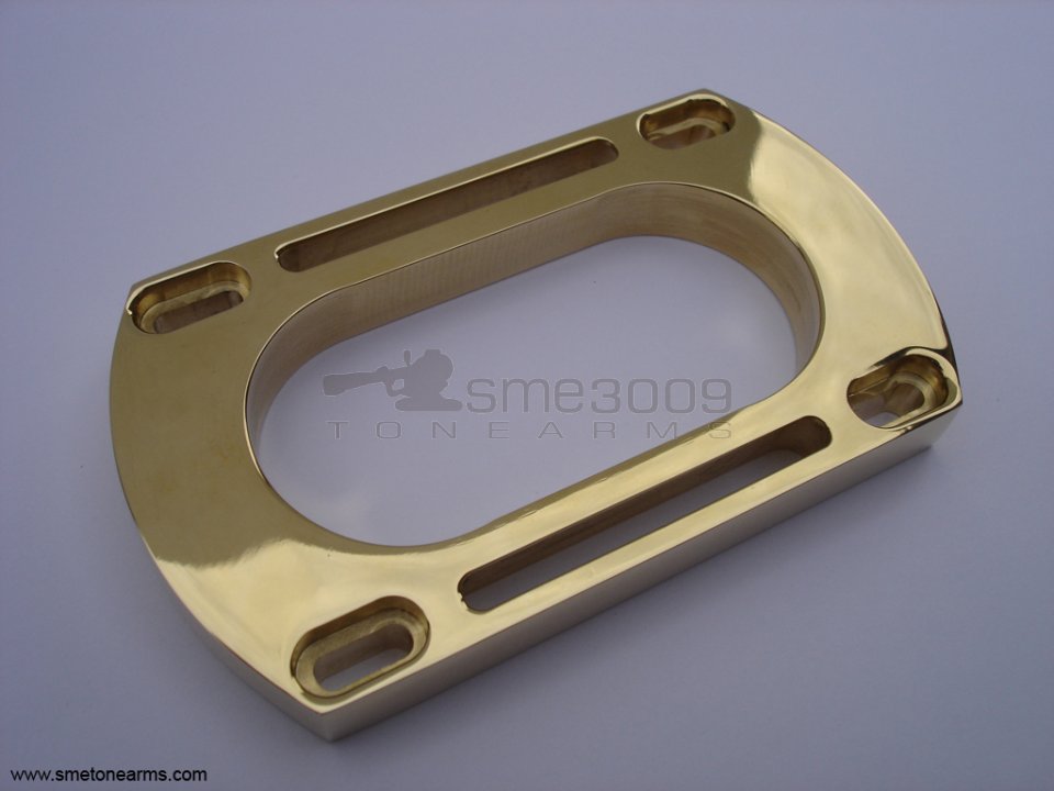 SME 3009 3012 & Series III Bronze P1 Bed Plate Spacer - Click Image to Close