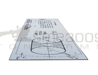 (image for) SME Series III Mounting Template TEXT_CLOSE_WINDOW