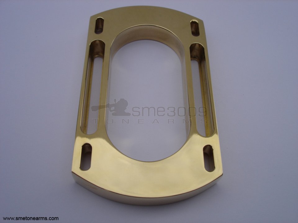 SME 3009 3012 & Series III Bronze P1 Bed Plate Spacer - Click Image to Close