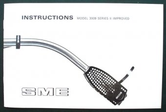 (image for) SME 3009 Series II Improved Owners Manual