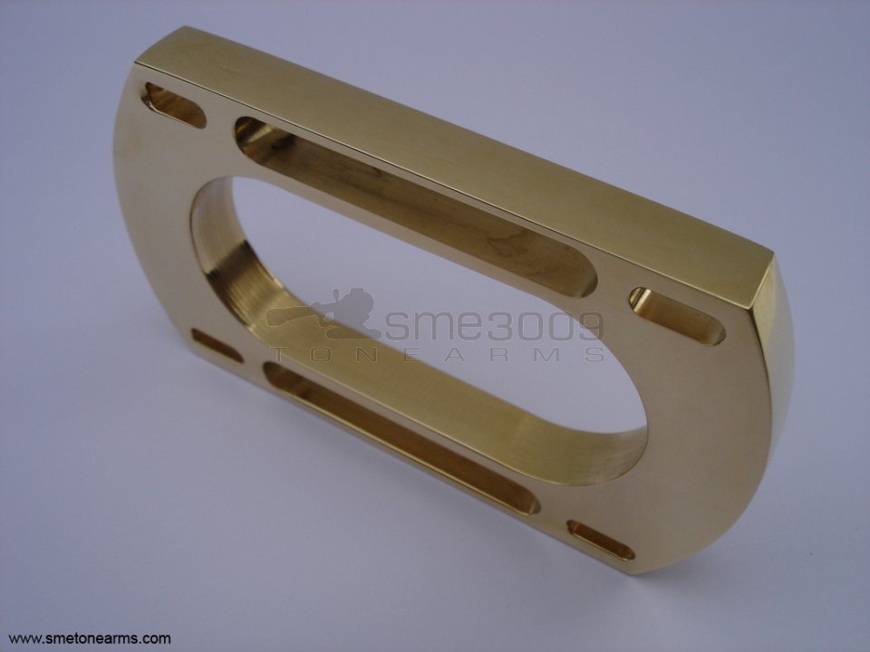 SME 3009 3012 & Series III Bronze P1 Bed Plate Spacer - Click Image to Close