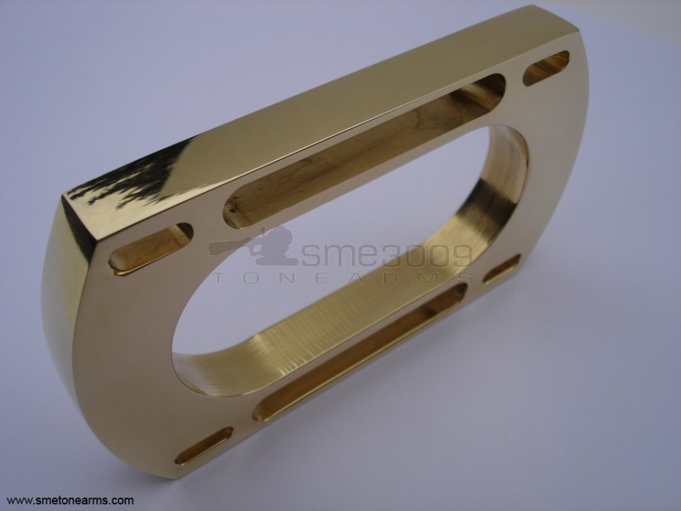 SME 3009 3012 & Series III Bronze P1 Bed Plate Spacer - Click Image to Close