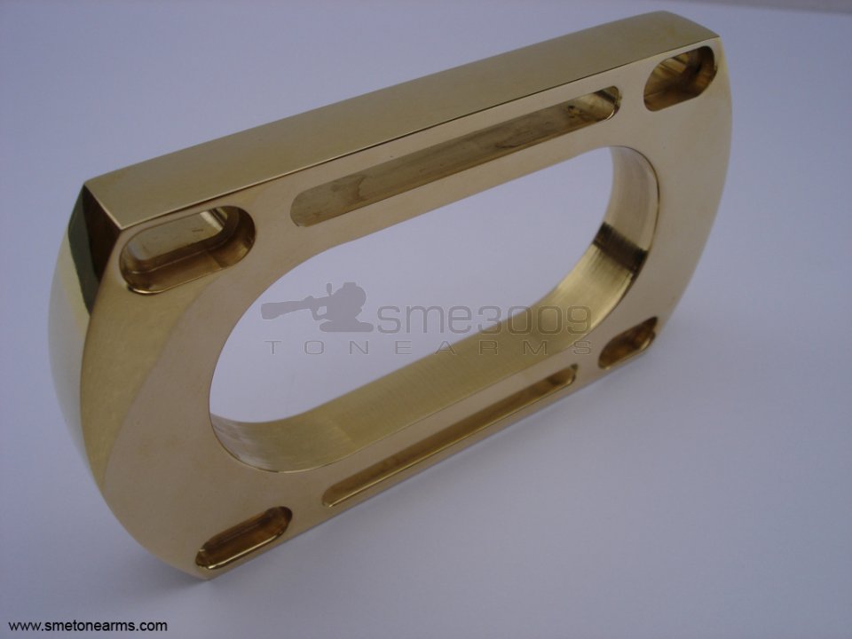 SME 3009 3012 & Series III Bronze P1 Bed Plate Spacer - Click Image to Close