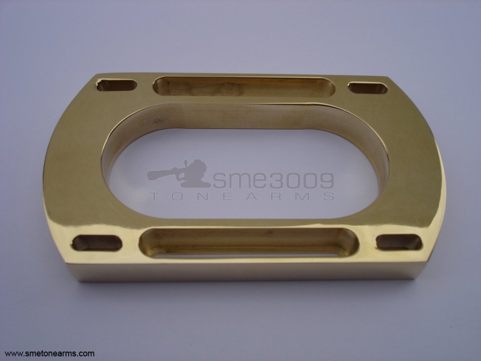 SME 3009 3012 & Series III Bronze P1 Bed Plate Spacer - Click Image to Close