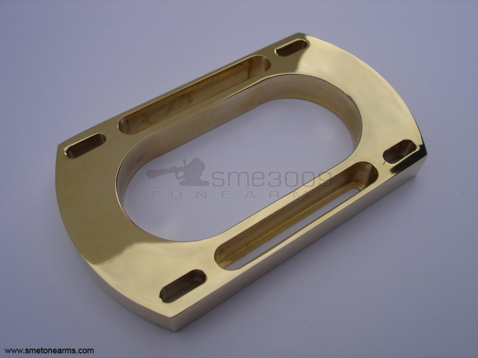 SME 3009 3012 & Series III Bronze P1 Bed Plate Spacer - Click Image to Close