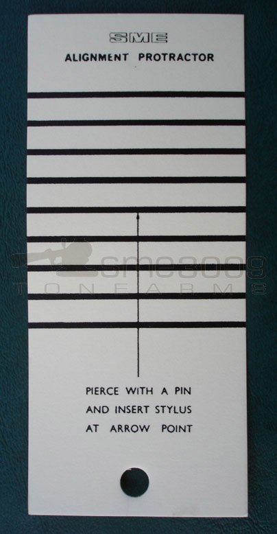 SME 3009 Alignment Protractor - Click Image to Close