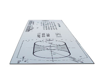 SME Series III Mounting Template - Click Image to Close